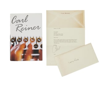 Larry King | 2006 Carl Reiner Book and Signed Letter