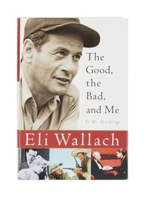 Larry King | 2005 Eli Wallach Signed Book