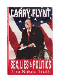 Larry King | 2004 Larry Flynt Signed Book and Letter
