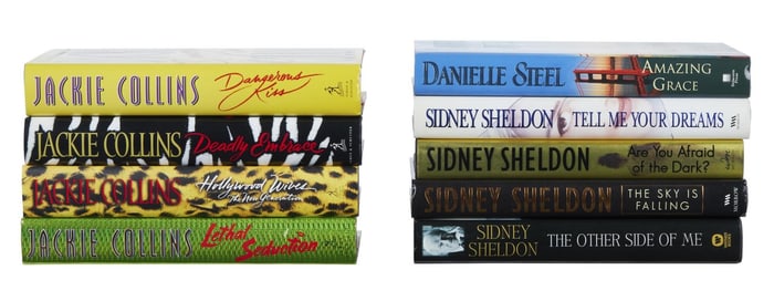 Larry King | 1990s-2000s Trashy Airport Novels Signed by Best-Selling Authors