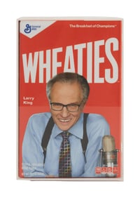 Larry King | 2018 Funny Wheaties Cereal Box