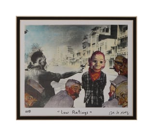 Larry King | 2000s Funny Signed Print