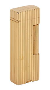 Larry King | 1970s Cigarette Lighter Gifted from Jackie Gleason: A gold-plated Dunhill &quot;Rollalite&quot; model; engraved on the top &quot;To Larry / From / Jackie Gleason&quot;; housed in its original box -- King met Gleason in Miami in the early 1960s when the