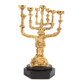 Larry King | 1980 Salvador Dali Limited Edition Decorative Menorah