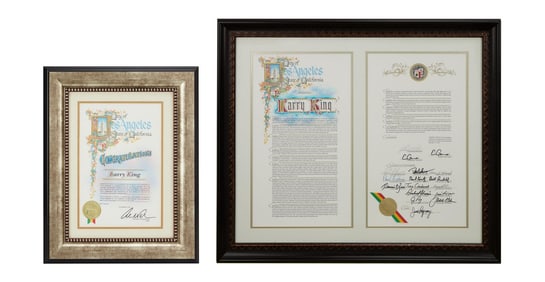 Larry King | 2007/2010 Citations from The City of Los Angeles