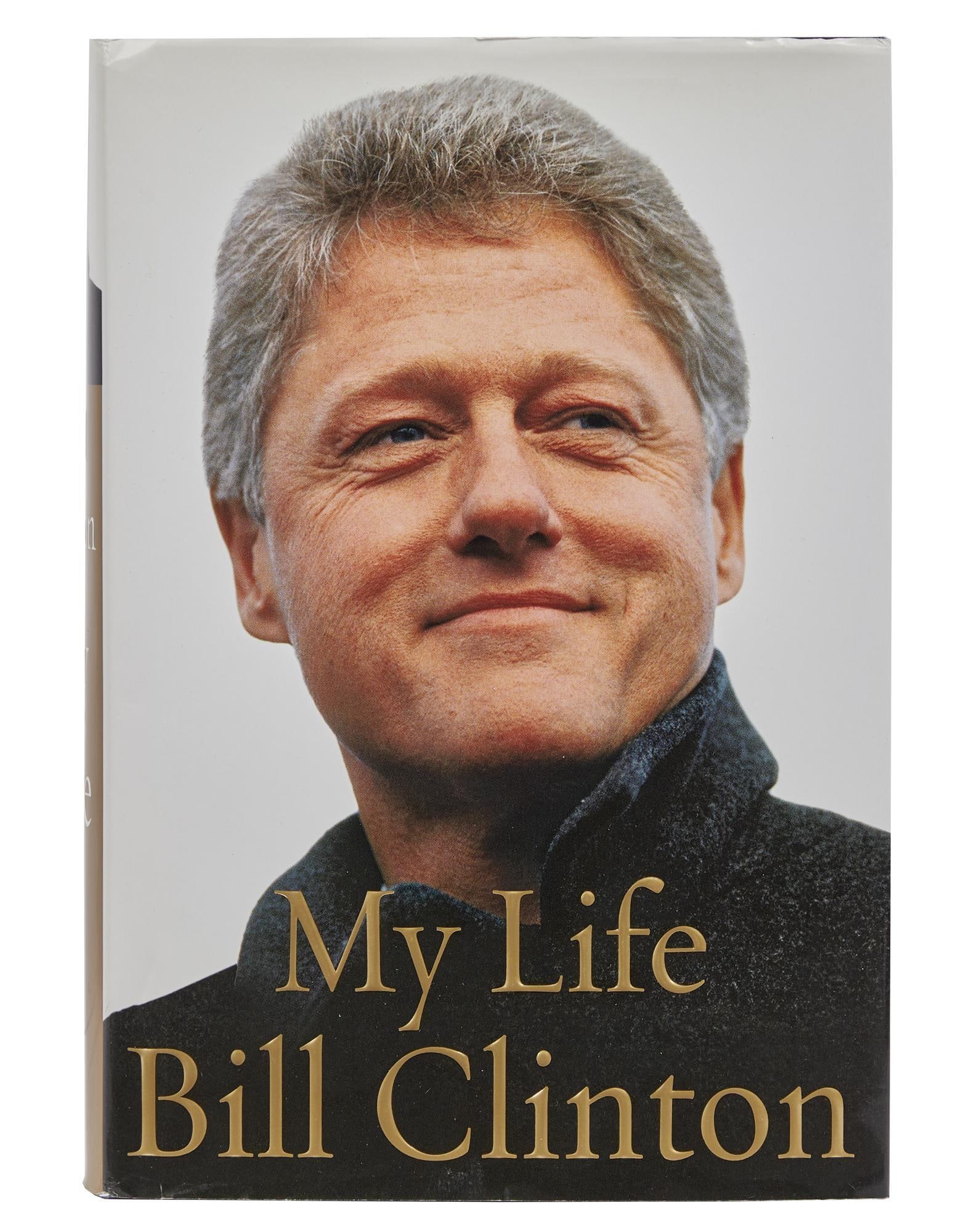 Larry King | 2004 Bill Clinton Signed Book: A hardcover; titled "My Life" by the 42nd President, published in 2004, signed in black felt-tip ink on the title page "To Larry & Shawn / With thanks / Bill Clinton" -- King i