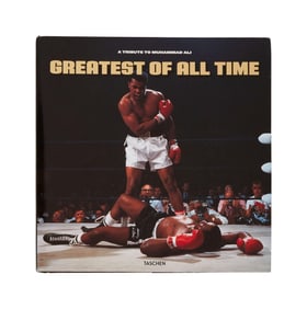 Larry King | 2003 Muhammad Ali Signed Enormous Coffee Table Book