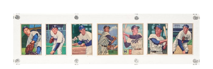 Larry King | 1952 Bowman Brooklyn Dodgers Baseball Cards