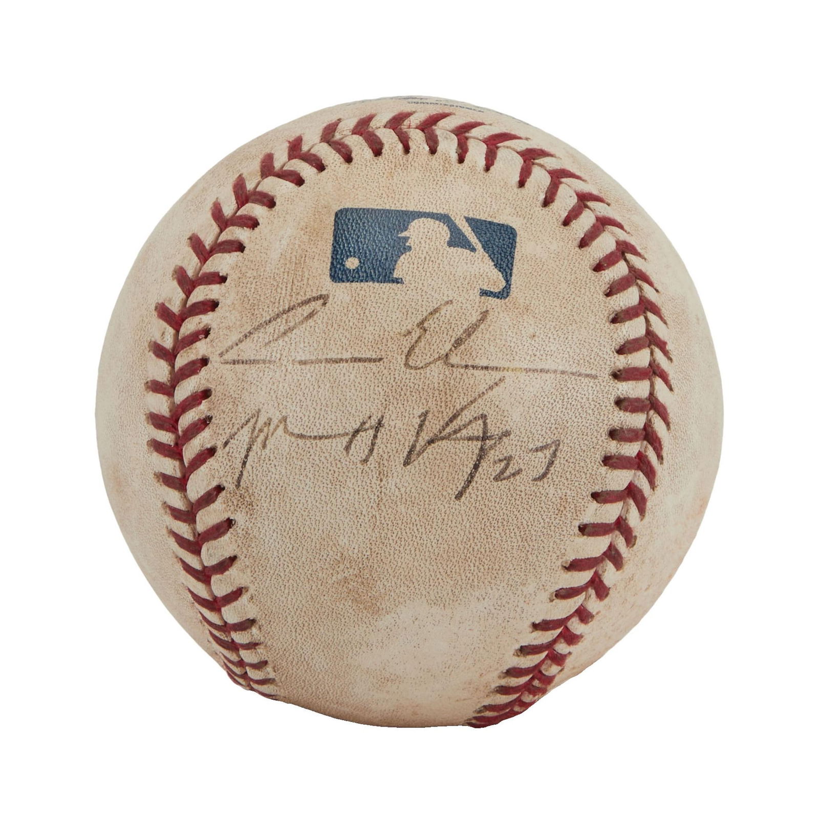 Larry King | 2000s Matt Kemp and Andre Ethier Signed Baseball II (1 of 3)