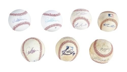 Larry King | 2000s Dodgers Signed Baseballs