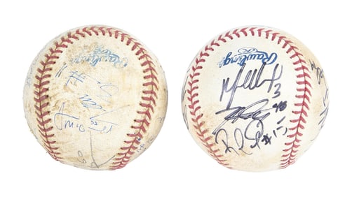 Larry King | 2000s Dodgers Signed Baseballs