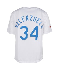 Larry King | 1981 "Fernando Valenzuela" Old-School Collectible Dodgers Jersey