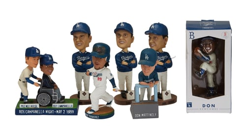 Larry King | 2000s Dodgers Bobbing Head Figurines