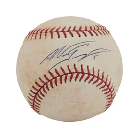 Larry King | 2000s Nomar Garciaparra Signed Baseball