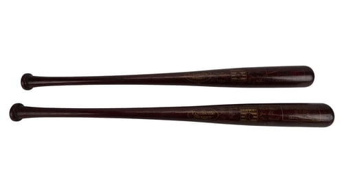 Larry King | 2002-2003 Baseball Bats from National Baseball Hall of Fame Inductions