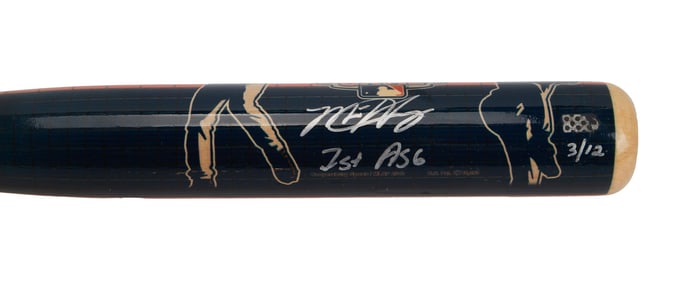 Larry King | 2013 Matt Harvey Signed All-Star Baseball Bat