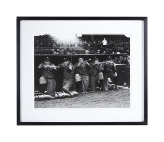 Larry King | Circa 1938/2012 Yankees Black and White Photograph