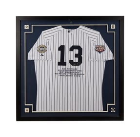 Larry King | 2009 Alex Rodriguez Signed Yankees Jersey