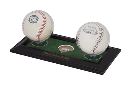 Larry King | 2008 Yankees "The Final Season" Display