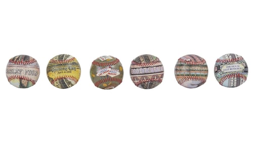 Larry King | 2000s 'Baseball Stadium' Collectible Baseballs