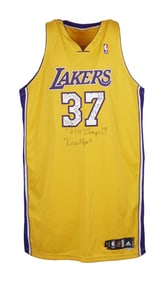 Larry King | 2010 Ron Artest Signed Lakers Jersey