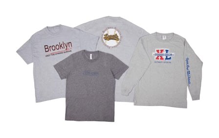 Larry King | 2000s Gray T-Shirts