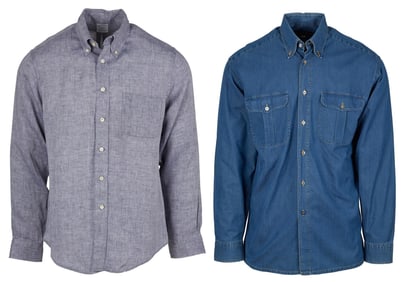 Larry King | 2000s Button-Down Collar Shirts