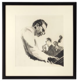 Playboy | Arnold Roth Jazz Drawing