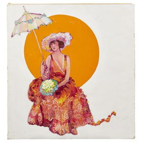 Playboy | Barry Geller Mabel Normand Painting