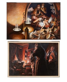 Playboy | Bruce Wolfe West End Horror Paintings (2)