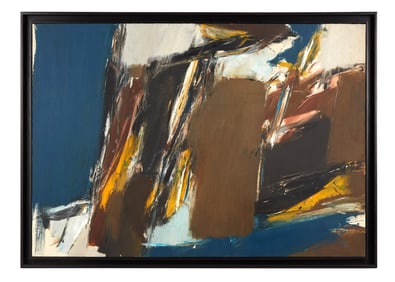 Playboy | Bud Hopkins Zuider Zee Abstract Painting