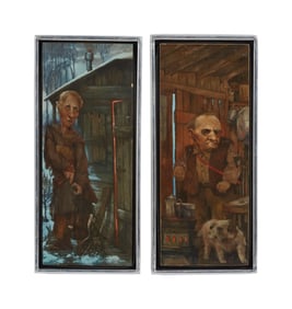 Playboy | Charles Bragg Male Figure Paintings (2)