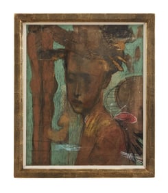 Playboy | Charles Dwyer Portrait of a Woman Drawing