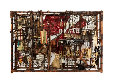 Playboy | Dave Packer" Love, Death and The Hubby Image" Assemblage Artwork