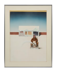 Playboy | David Wilcox Tyonek Village Drawing