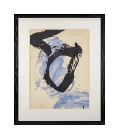 Playboy | Ed Strautmanis Oil on Paper Painting