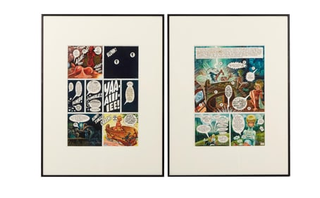 Playboy | Elder and Kurtzman January 1973 "Little Annie Fanny" 4-Panel Comic Strip Illustration