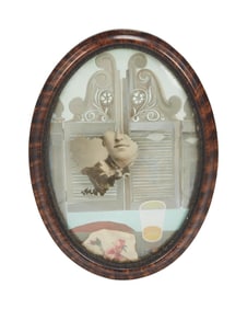 Playboy | Franz Altschuler Mother Bird Oval Assemblage Artwork