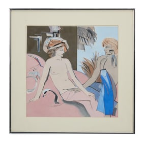 Playboy | Fred Meyer Autumn Dog Couple Drawing