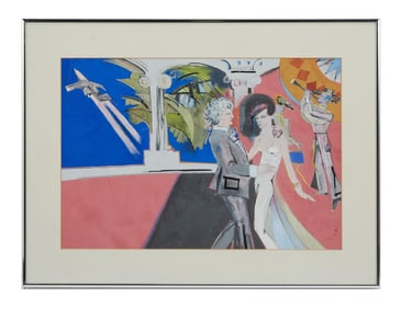 Playboy | Fred Meyer Couple Dancing Drawing
