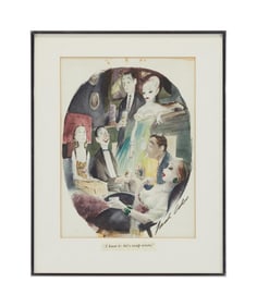 Playboy | Jack Cole Swap Wives Drawing