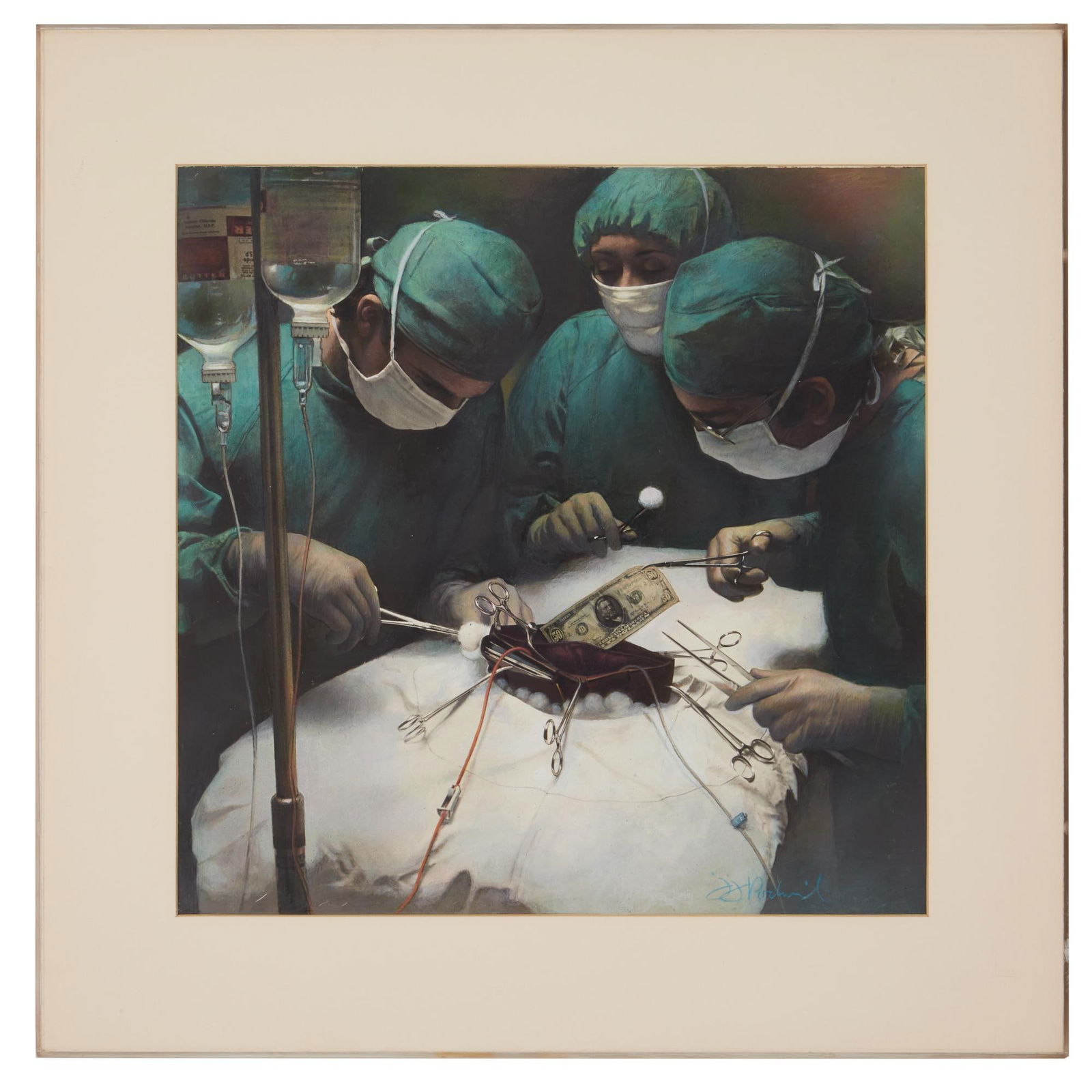 Playboy | Jerome "Jerry" Podwil Surgeons Drawing (1 of 4)