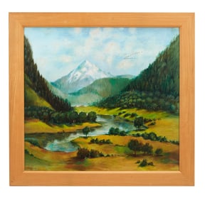 Playboy | Jerome Walker Landscape Painting