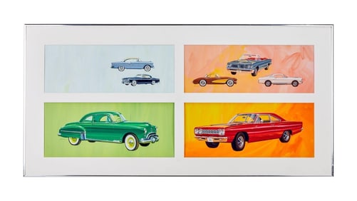 Playboy | John Amendola Jr. 1974 Cars Drawings