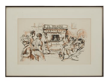 Playboy | Joseph Papin Il Tempo Drawing