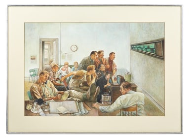 Playboy | Kinuko Craft Little Town of Millionaires Drawing