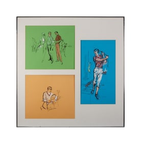 Playboy | LeRoy Neiman Summer Sports Drawings