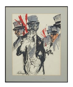 Playboy | LeRoy Neiman Ascot Drawing