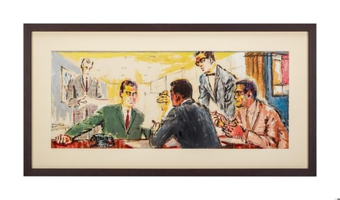 Playboy | Leroy Neiman Executive Suite Drawing