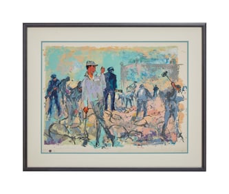 Playboy | LeRoy Neiman Fashion Parody Drawing